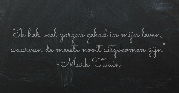 Minder zorgen, meer vreugde