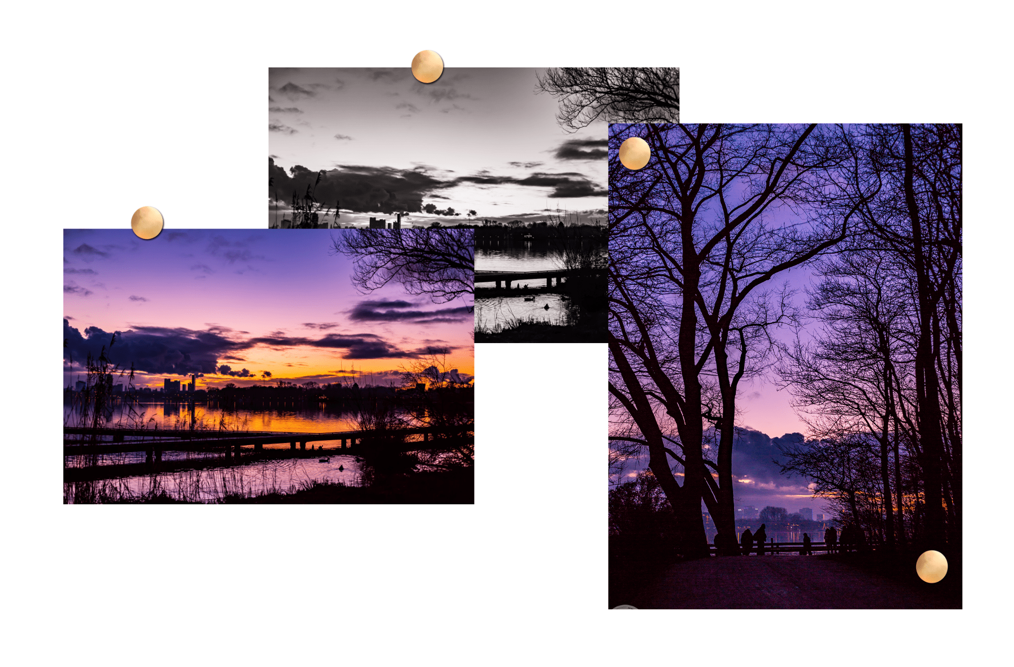 Net als een stoere zomerse avond, maar dan in hartje winter bij de Kralingse Plas – Ja toch, niet dan!